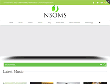 Tablet Screenshot of nsomsmedia.com